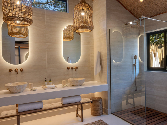 Bathroom 3, Thitaka River Lodge by NEWMARK, Kongola