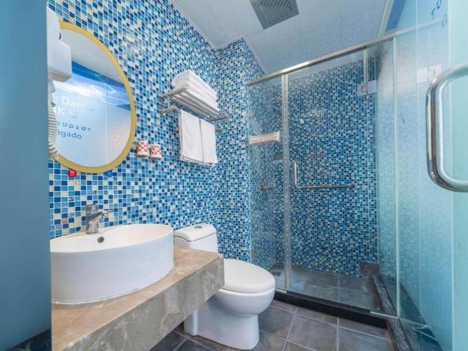 Bathroom 4, Thank Inn Hotel Ningxia Yinchuan Xixia District Tongxin Road, Yinchuan