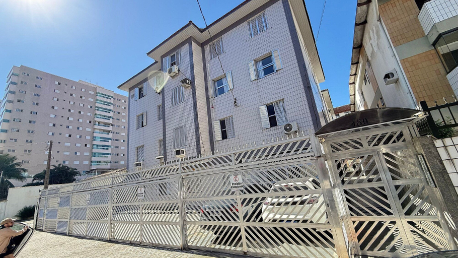Exterior 3, Apto Clean Canto do Forte 5min da Praia, São Vicente