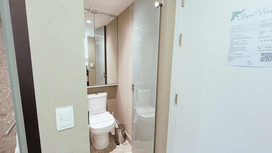 Bathroom 4, Setai Yacht S4- By Almare Flats, João Pessoa