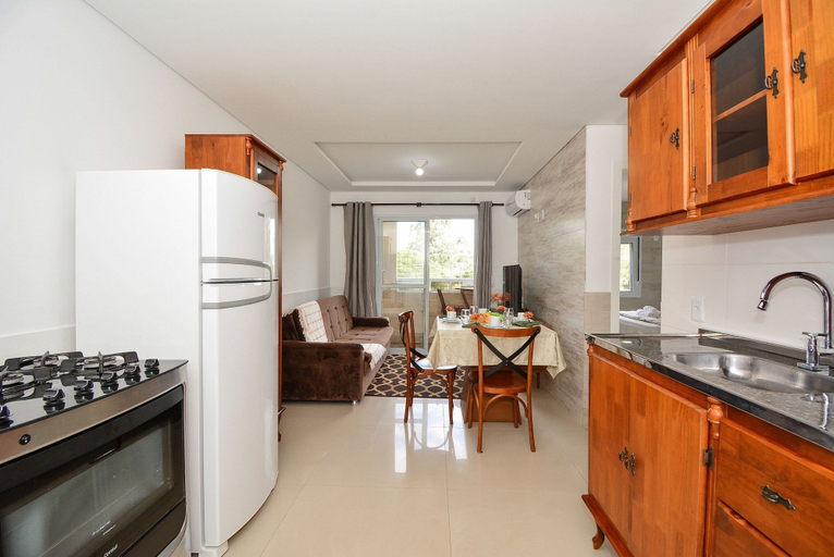 Private kitchen 5, Apartamento Praia dos Ingleses - NIN015, Florianopolis