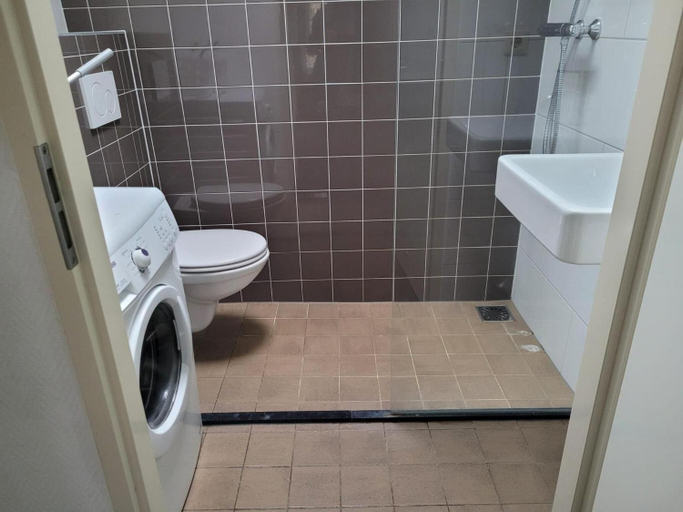 Bathroom, House in Vlagtwedde with Sauna and Hot Tub, Vlagtwedde