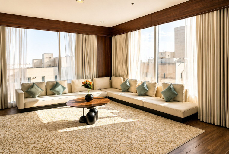 Living area 2, Casa For Serviced Apartments, Riyadh