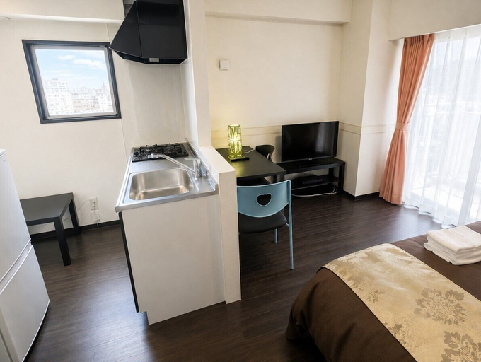 Bedroom 2, Mr.KINJO in Uenokura, Naha