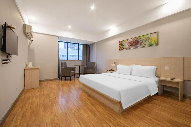 Bedroom 2, 7 Days Inn Wuhan Hanyang Wanda Plaza, Wuhan