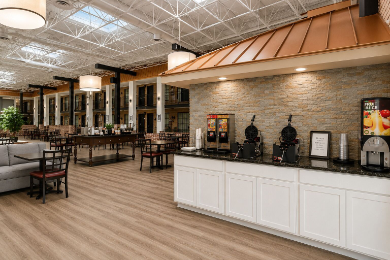 Dining, The Cypress Landing, Rapides