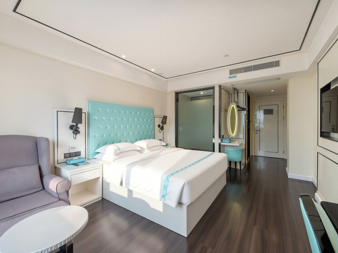 Bedroom 2, XANA LITE Hotel Shixi Metro Station, Guangzhou
