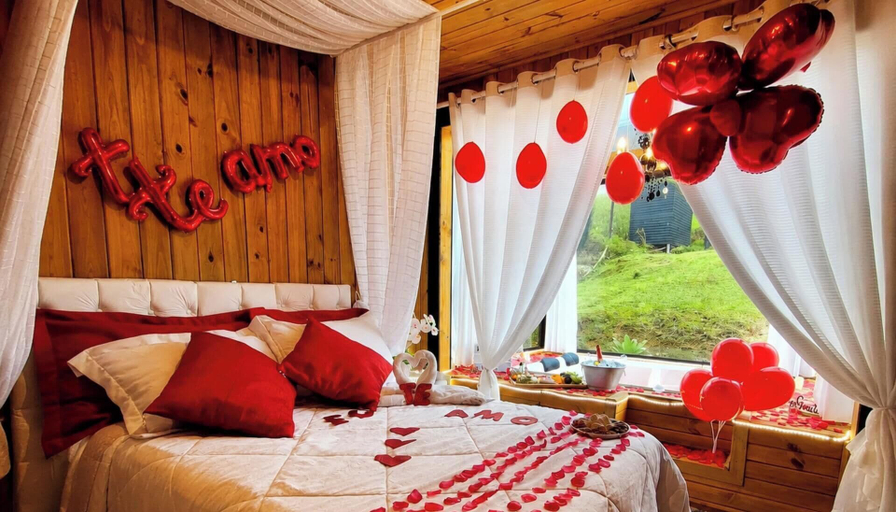 Bedroom 3, Refúgio Serra da Tartaruga, Alfredo Wagner