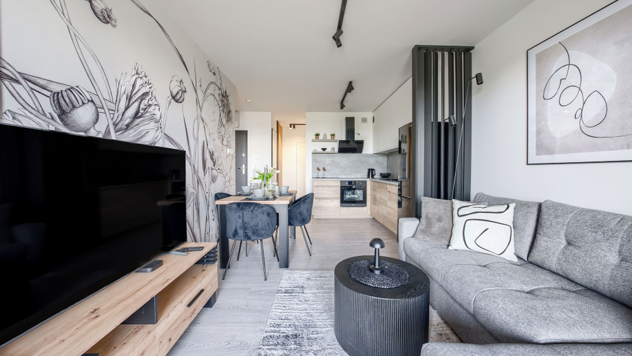 Living area 4, Apartamenty Sun & Snow Okopowa 7, Kołobrzeg