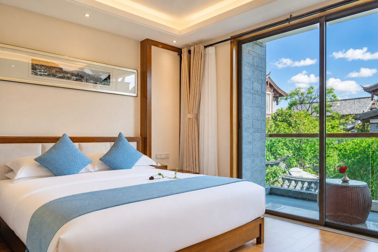 Bedroom 2, Lijiang Yueyun Boutique Hotel, Lijiang