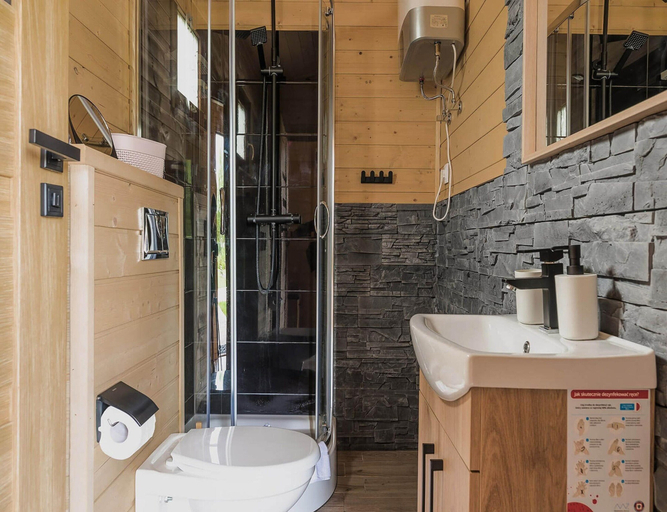 Bathroom, Summer House by the Sea With BBQ, Kamień