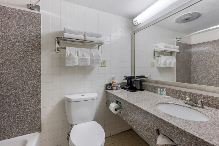 Bathroom 5, Quality Inn & Suites Lincoln South, Lancaster