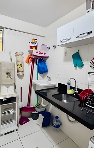 Private kitchen 3, Conforto em Cabo Branco 2 Qtos - Piscina, João Pessoa
