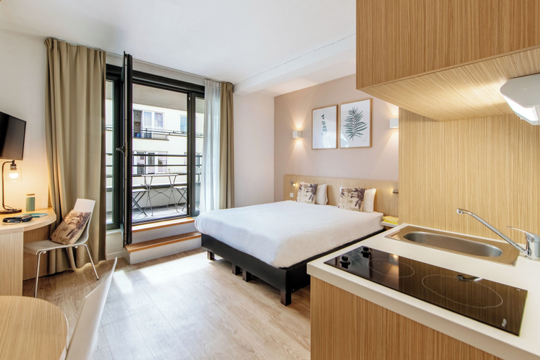 Bedroom 4, Aparthotel Adagio Access Brussels Europe, Bruxelles