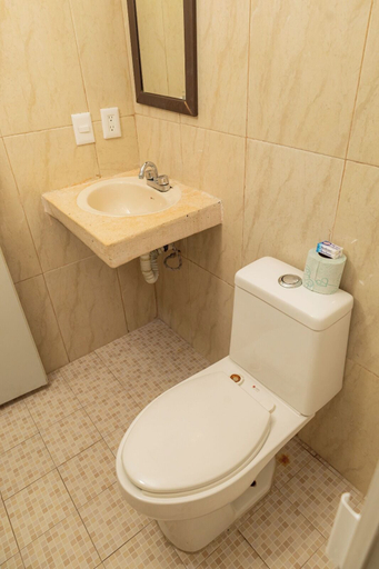 Bathroom 5, Hotel Las Palmas en Laurel, Isla Mujeres