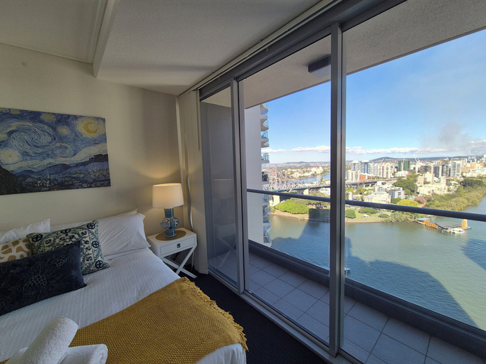 Bedroom 2, The Gilded Gallery I Art-Inspired Luxe, Brisbane