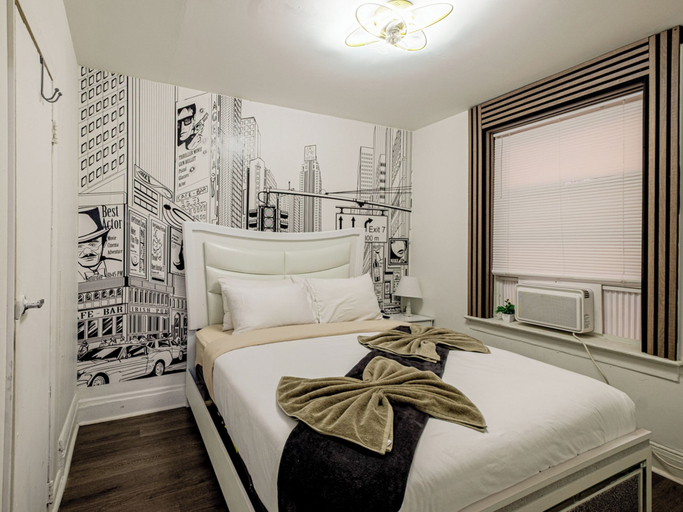 Room 3, Spacious 3BR Near Manhattan - Sleeps 7, Hudson