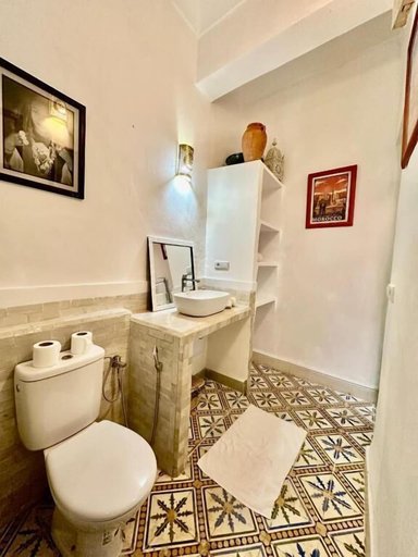 Bathroom 4, Riad Green Vines, Marrakech