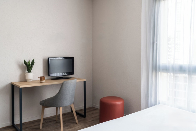 Bedroom 2, Appart'City Classic Nantes Viarme, Loire-Atlantique