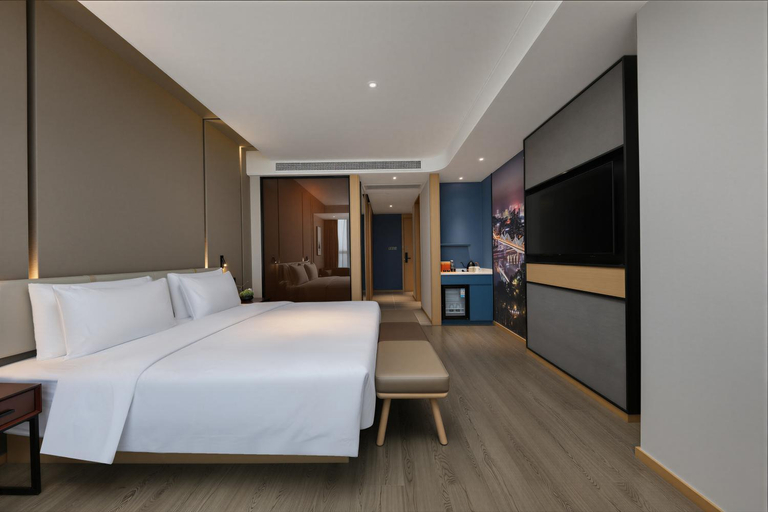 Bedroom 2, Wanda Yue, Luzhou Bubugao Square, Luzhou