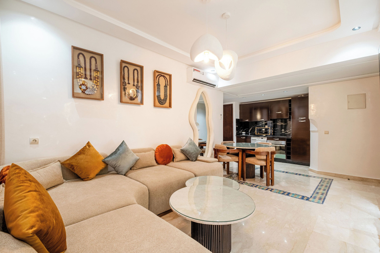 Living area 4, Hivernage Luxury Studio - Pool & Garden, Marrakech