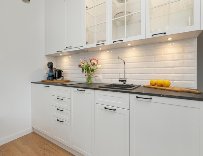 Private kitchen 2, Holiday Studio Near the Beach, Pool, Sauna, Gryfice