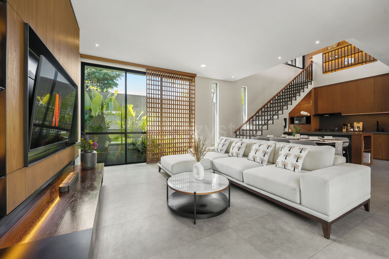 Living area 4, Arcasena Villa by Kozystay - Jimbaran, Badung