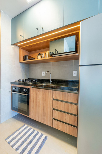 Private kitchen 3, Apê Completo em Porto de Galinhas-SH164D, Ipojuca