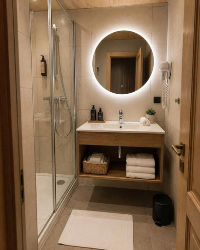 Bathroom 3, La Vallee Longemer Boutique Hotel, Vosges