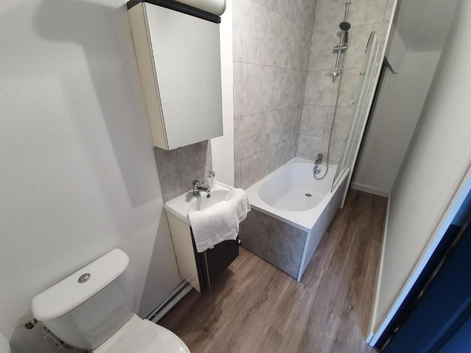 Bathroom, Hôtel Le Flobart, Pas-de-Calais