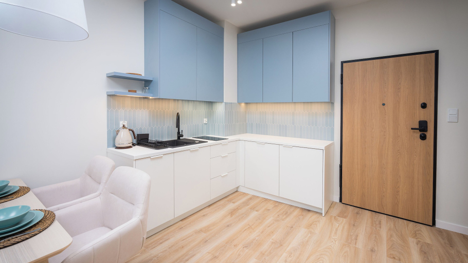 Private kitchen, Apartamenty Sun & Snow Lowen Marina, Giżycko