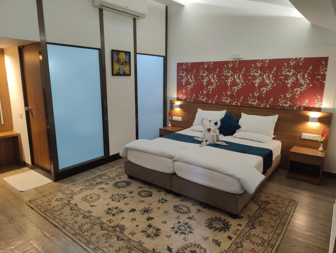 Bedroom 2, Nirvana Nature Resort, Pune