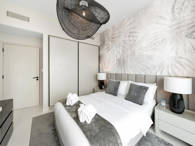 Bedroom 3, Silkhaus Family Friendly 2BDR | with Private Beach, Dubai