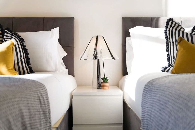 Room 2, Norton 2BR Apartment Sleeps 4 by Stay With Us, Stockton-on-Tees