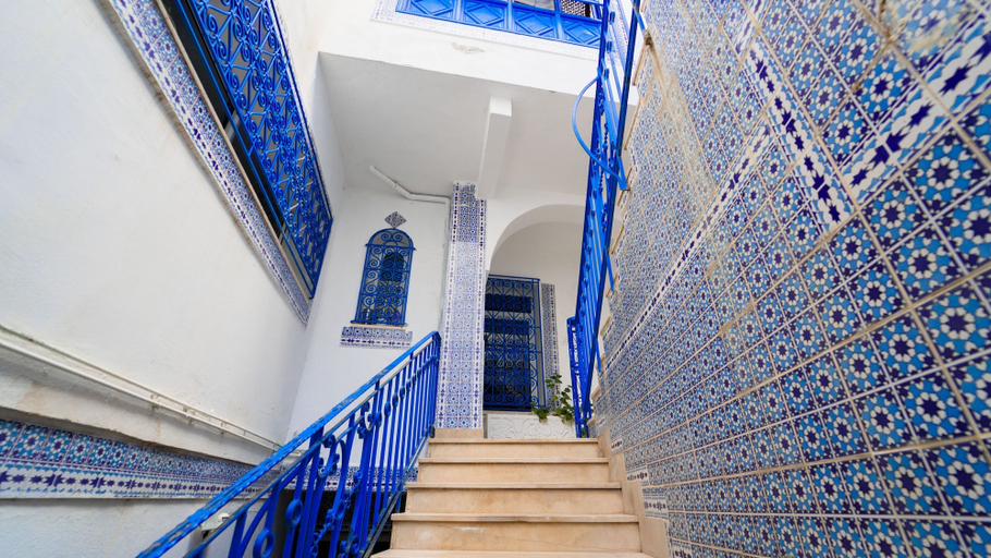 Room 3, Le Paradis Bleu Luxueux Duplex Avec vue mer, La Marsa