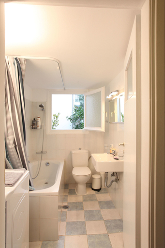 Bathroom, Stylish flat by the beach of Edem, Attica