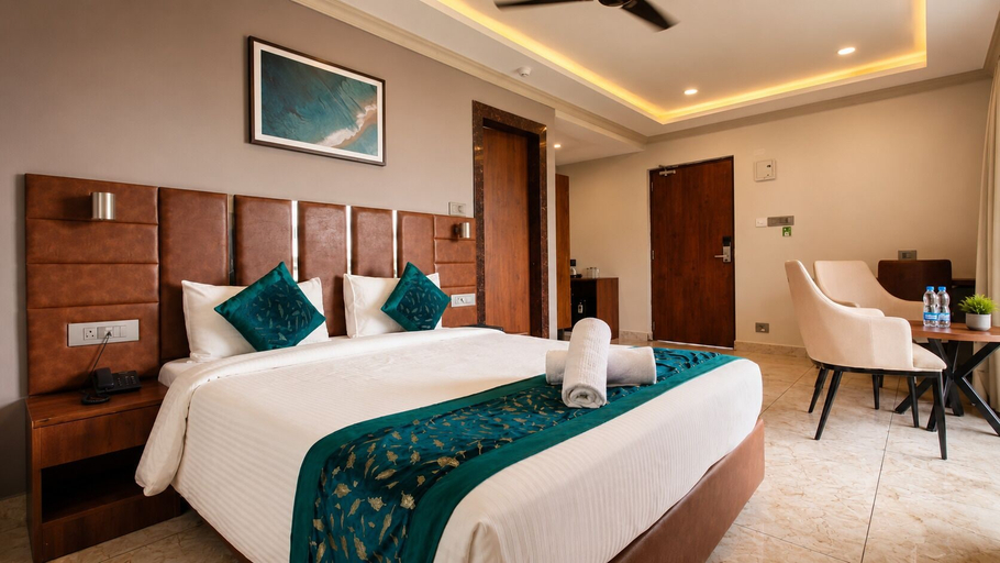 Bedroom 2, Nexus Green resort, North Goa
