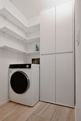 Laundry, Corba Luxury Lake View Apartment, Lugano