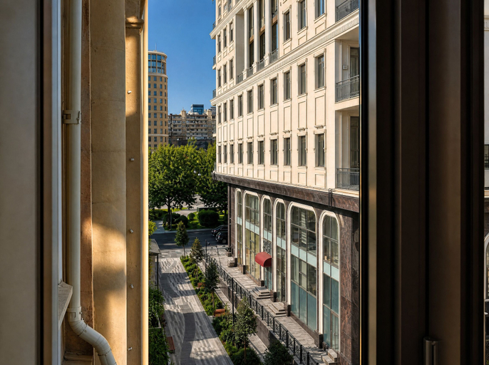 City view, Midway Park Hotel, Baku
