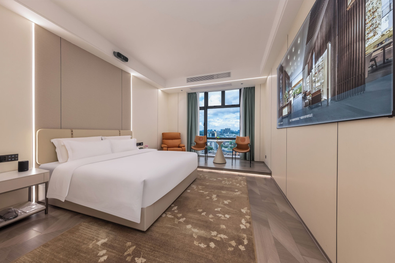 Room 2, MEHOOD LESTIE Hotel Shiqiao Station, Guangzhou