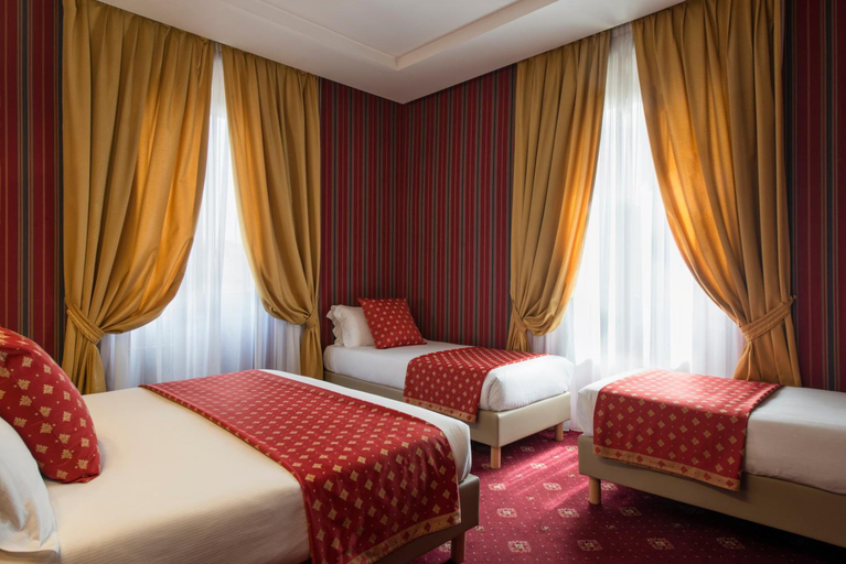 Bedroom 2, Atlante Garden Hotel, Rome