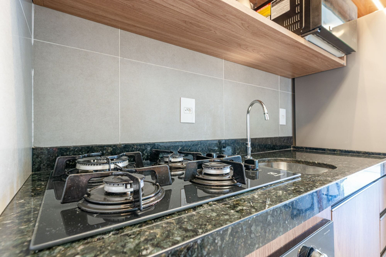 Private kitchen 4, Apê Completo em Porto de Galinhas-SH164D, Ipojuca
