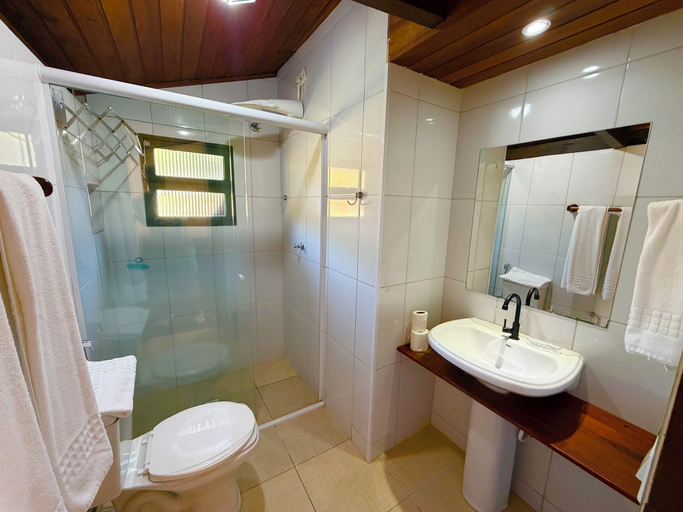 Bathroom, Pousada Pitel Ubatuba - Toninhas, Ubatuba
