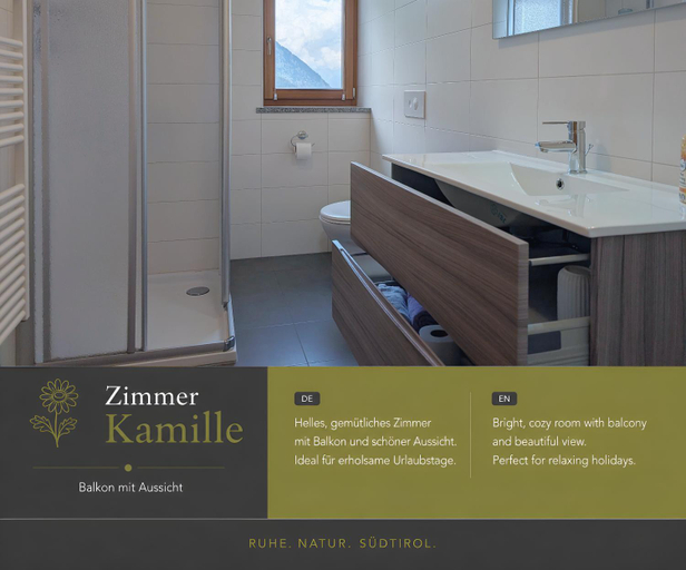 Bathroom 2, Greiterhof Partschins, Bolzano