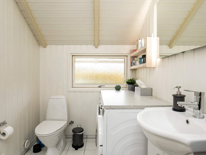 Bathroom, 4 Star Holiday Home in Hals, Aalborg