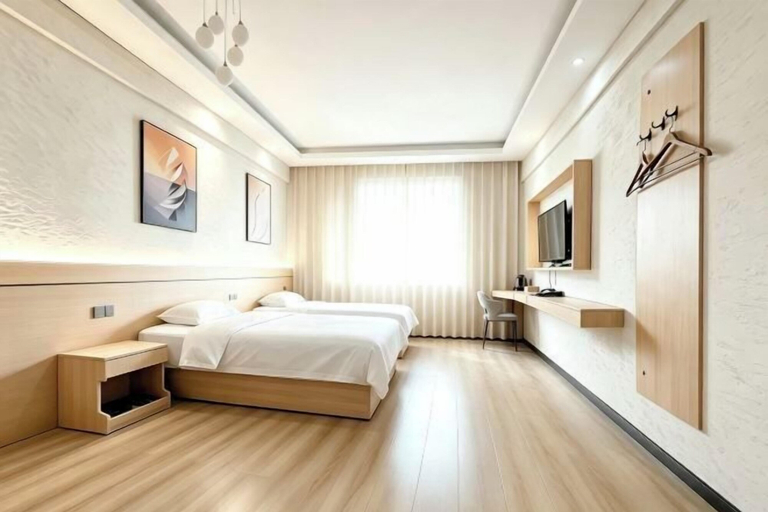 Bedroom 1, Jingyuan Boutique Hotel, Laibin