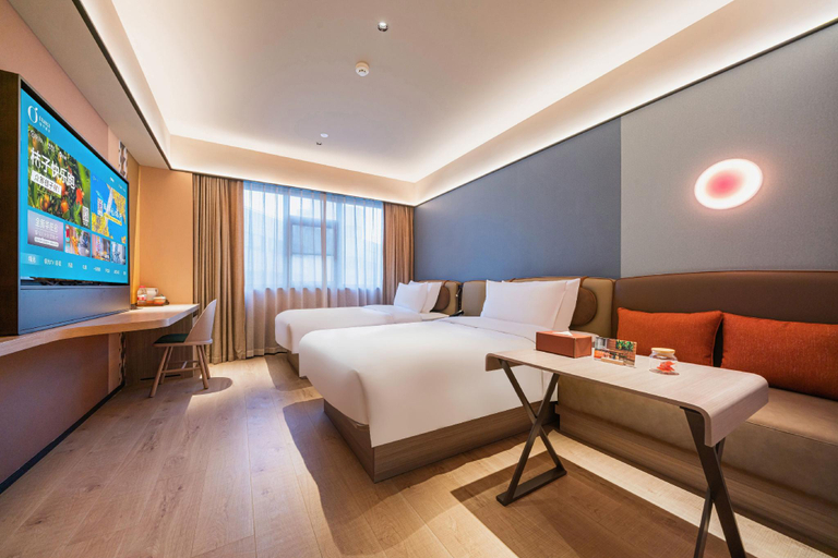 Bedroom 2, Orange Hotel Xinyang Gushi County, Xinyang