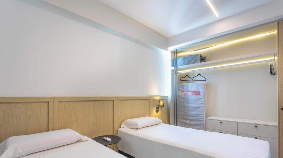 Bedroom 3, Heron Marinho By 1/4 UmQuarto | Flat Completo | Parque do Povo, Campina Grande