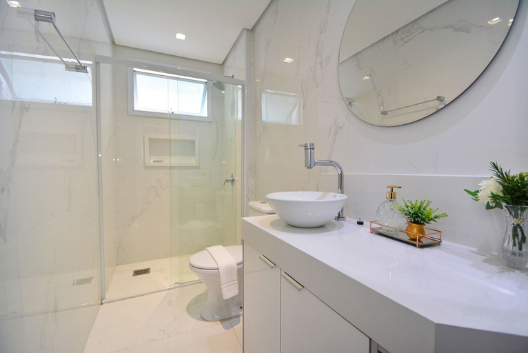 Bathroom 4, Flat no Central Park Residence, Florianopolis