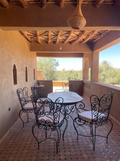 Outdoor dining 5, Skoura Ranch Palm Grove, Ouarzazate